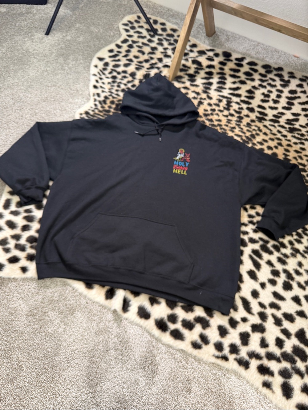Assholes Live Forever Holy F Hell Men's Hoodie Size 3XL